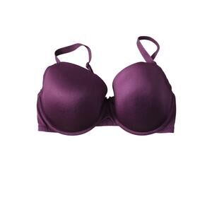 Dorina Underwired Bra 38D Womens Padded Adjustable Straps Purple